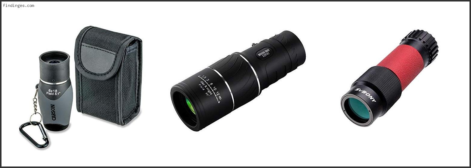 Top 10 Best Pocket Monocular With Expert Recommendation