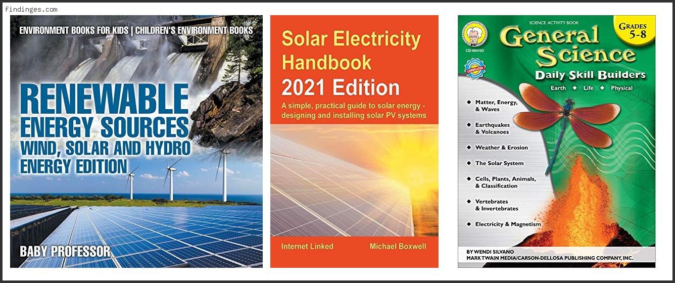 Top 10 Best Solar Energy Books – Available On Market