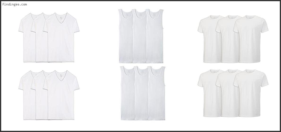Top 10 Best Men’s Undershirts Tall – Available On Market