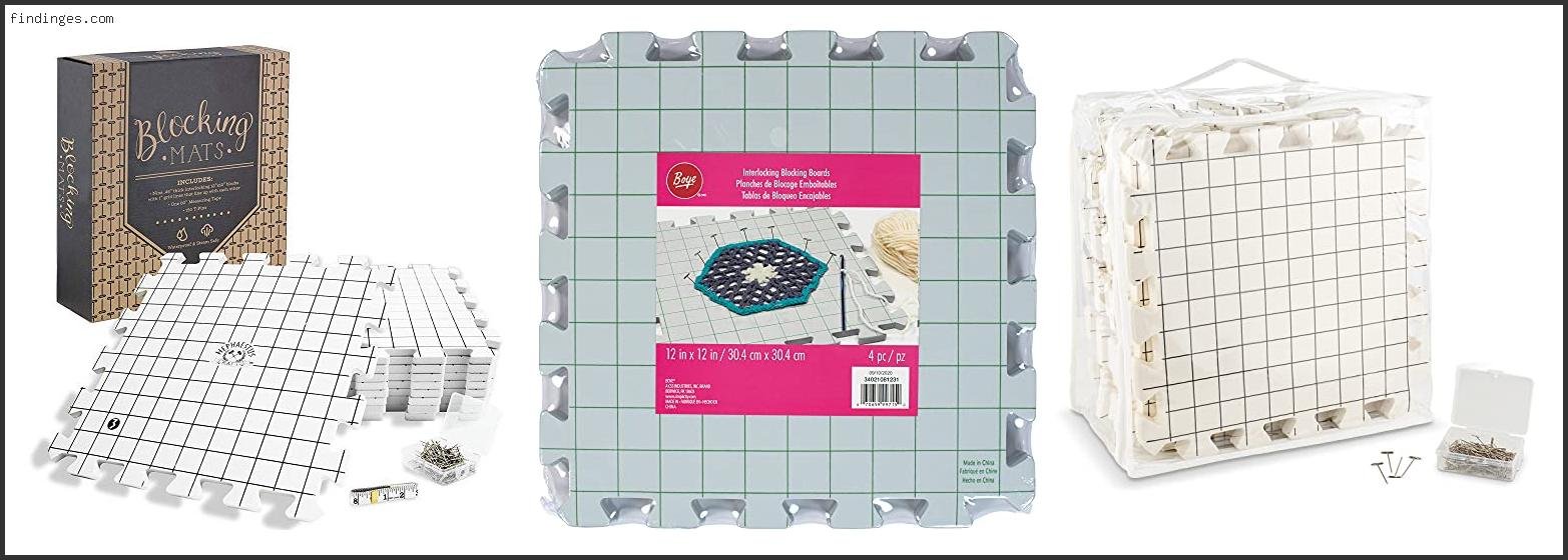Top 10 Best Blocking Board For Knitting Reviews With Products List