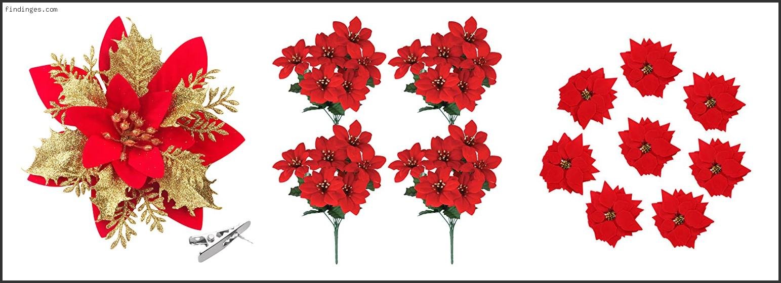 Top 10 Best Fake Poinsettias With Expert Recommendation