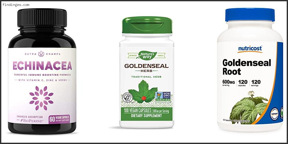 Top 10 Best Goldenseal Supplement Reviews With Products List