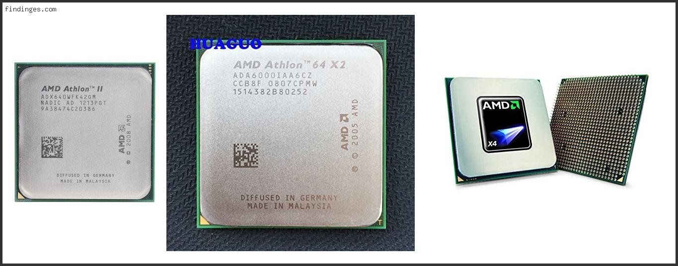 Top 10 Best Amd Athlon Cpu Based On User Rating