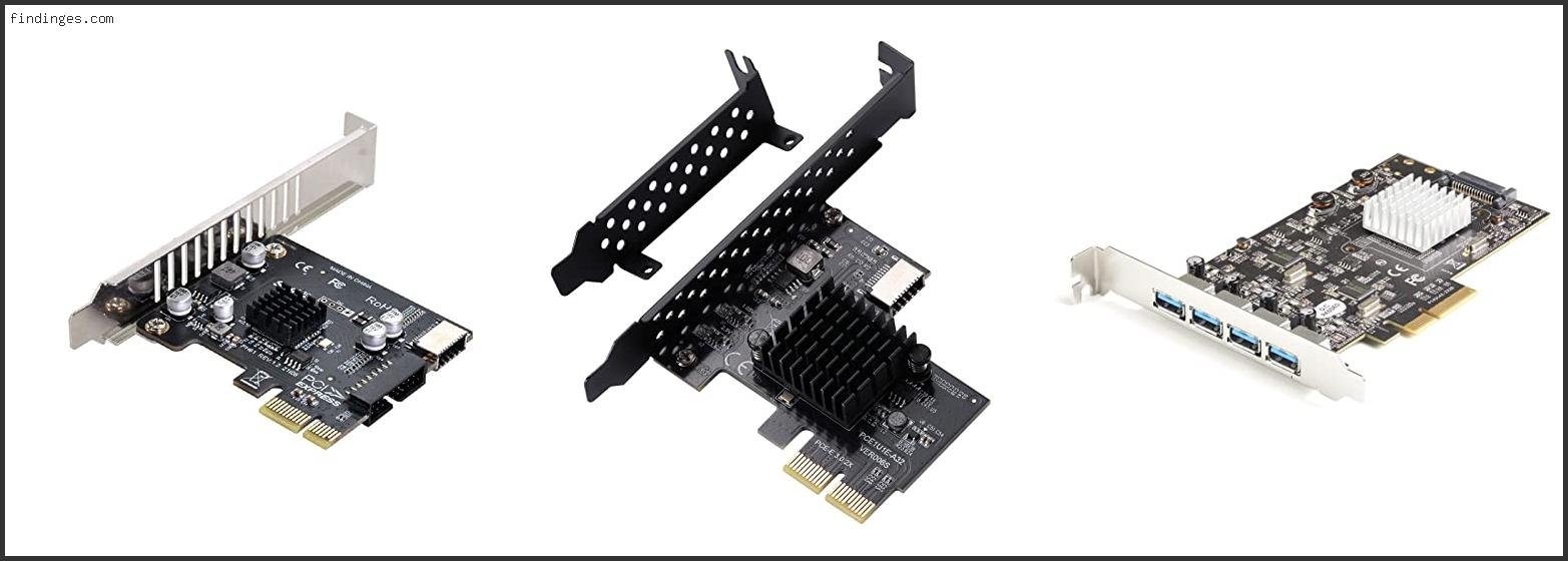 Top 10 Best Pcie Usb 3.1 Card With Expert Recommendation