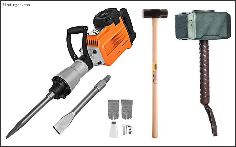 Top 10 Best Sledgehammer For Breaking Concrete – Available On Market