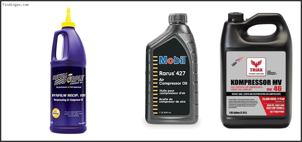 Top 10 Best Compressor Oil – Available On Market