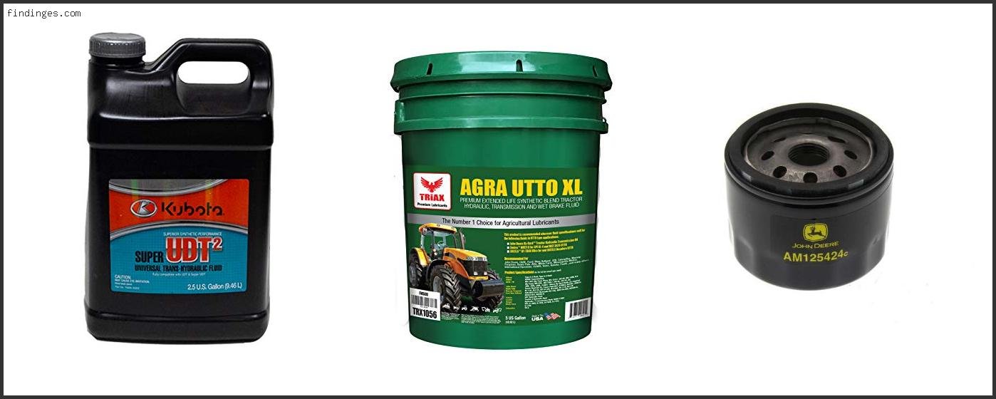 Top 10 Best Oil For Tractors Based On Customer Ratings