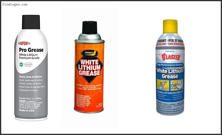 Top 10 Best White Lithium Grease Spray Reviews With Products List